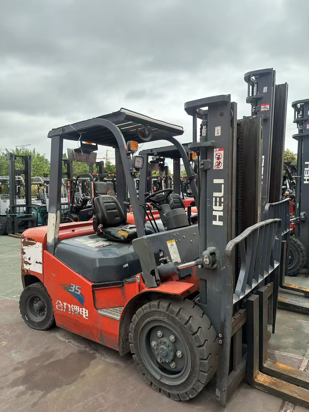 HELI forklift 3.5 tons, 2024